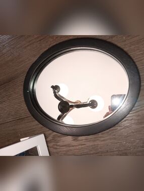 Set Of Two Small  Mirrors , Wall Mirror, Desk Top Mirror